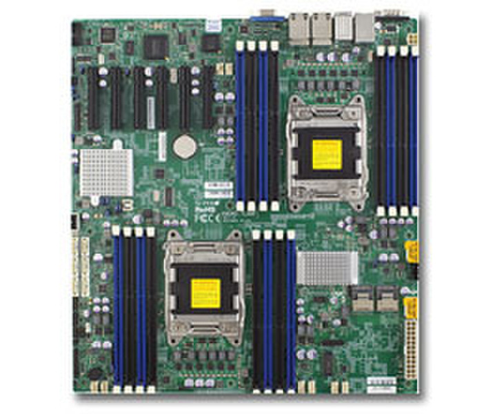 Supermicro MBD-X9DRD-7LN4F-JBOD Intel C602J Socket R (LGA 2011) Erweitertes ATX Server-/Workstation-Motherboard