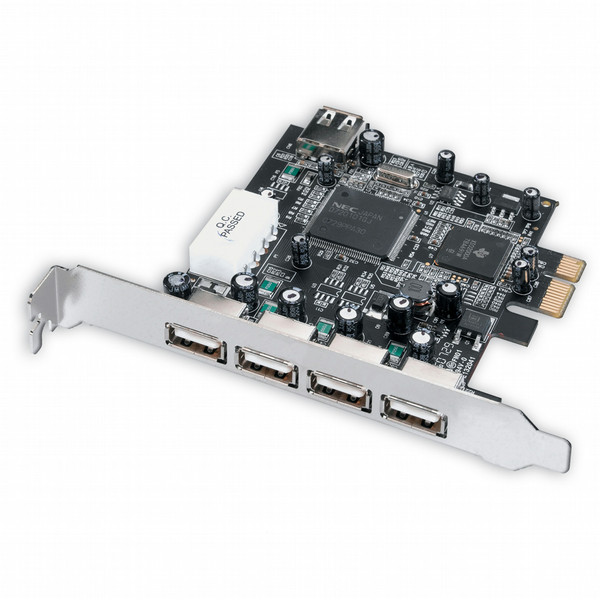 Ultron PCI-e USB2.0(4xe + 1xi) UHPe-500 USB 2.0 interface cards/adapter