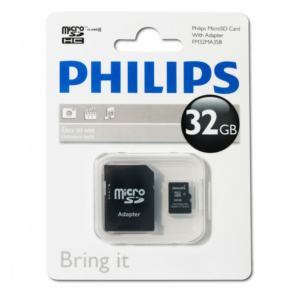 Philips Карты памяти Micro SD FM32MA35B/97