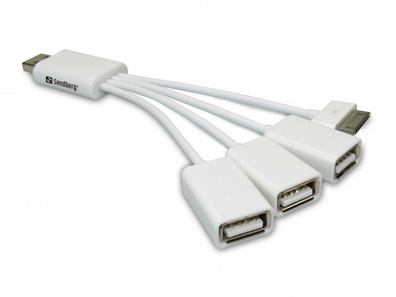 Sandberg USB Hub with iPhone Sync