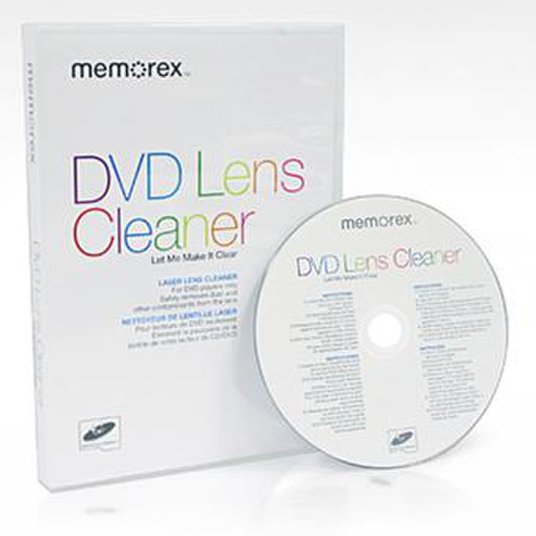 Memorex DVD Lens Cleaner CD's/DVD's