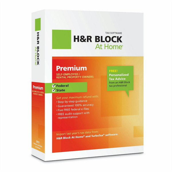 H&R Block At Home Premium 2012