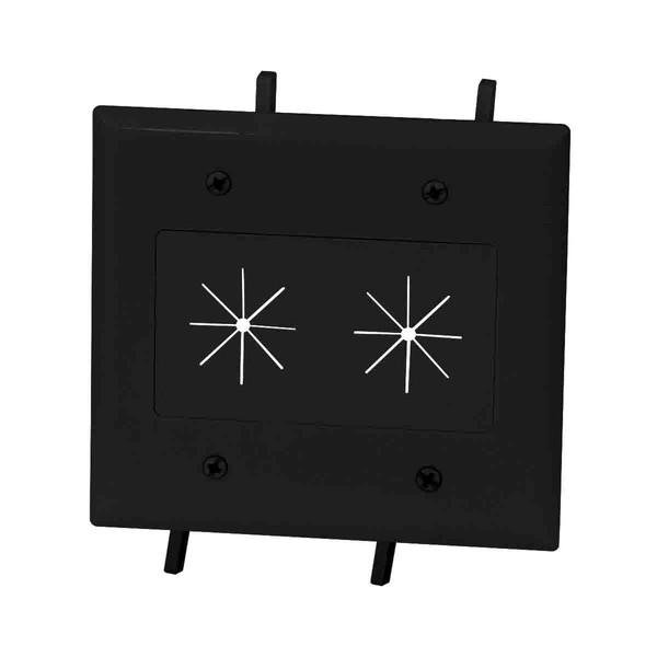 DataComm 45-0015-BK Black outlet box
