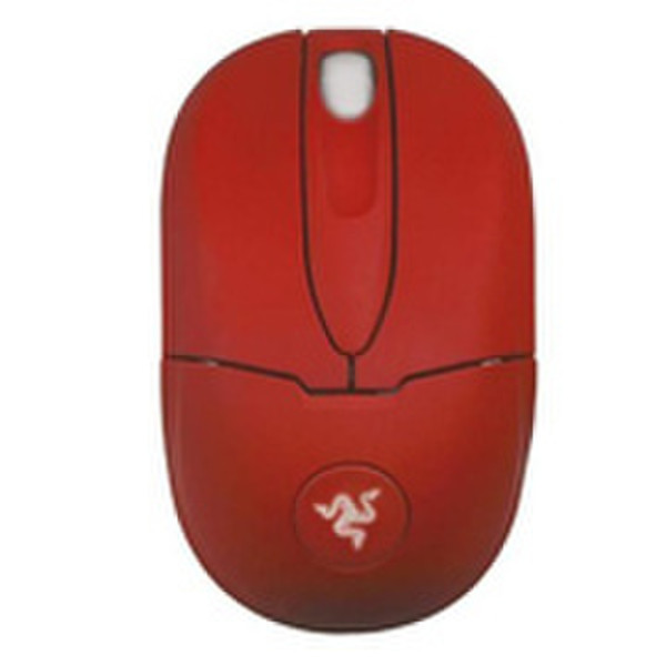 Razer Pro|Click Mobile 1200 dpi, Spicy red Bluetooth Лазерный 1200dpi Красный компьютерная мышь
