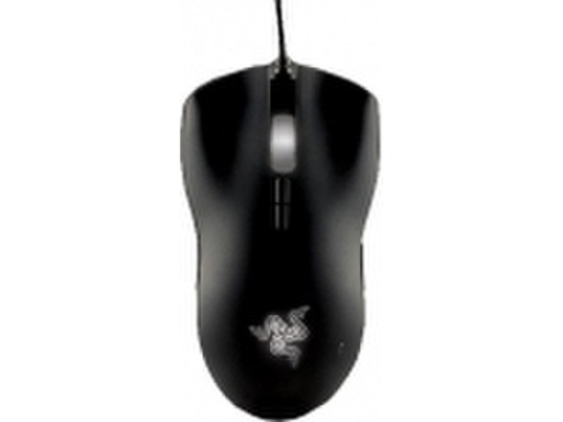 Razer Lachesis Gaming mouse, Phantom White USB Лазерный 4000dpi Черный компьютерная мышь