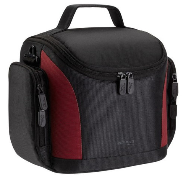 Rivacase Riva 7229 SLR Schultertasche Schwarz, Rot