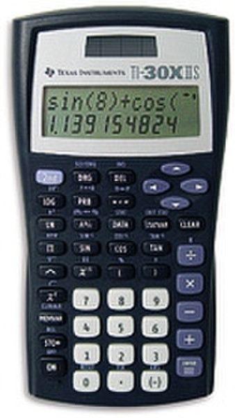 Texas Instruments TI-30X IIS Карман Scientific calculator Черный