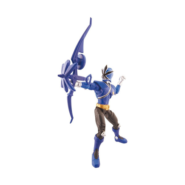 Namco Bandai Games Power Rangers - Super Mega Mode Character Blau Kinderspielzeugfigur
