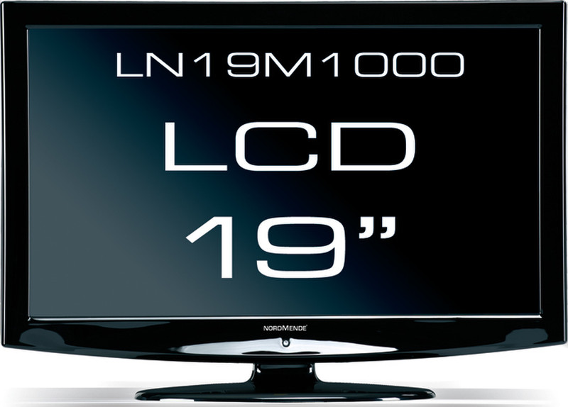Nordmende LN19M1000 19Zoll HD Schwarz LCD-Fernseher