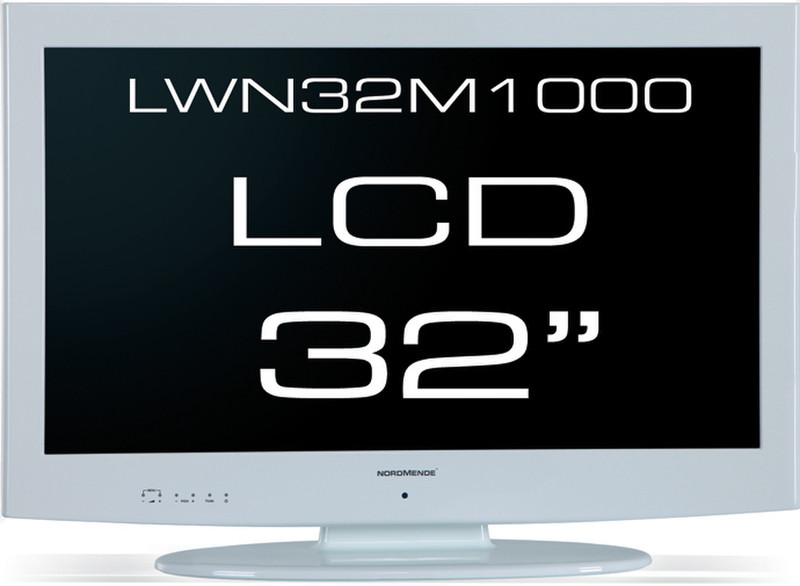 Nordmende LWN32M1000 32Zoll HD Weiß LCD-Fernseher