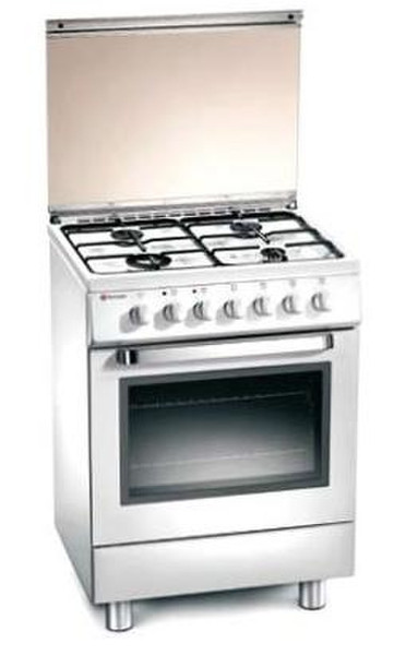 Tecnogas D 657 WS Freestanding Gas A White cooker