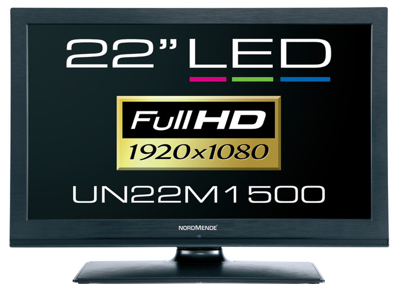 Nordmende UN22M1500 22Zoll Full HD Schwarz LED-Fernseher
