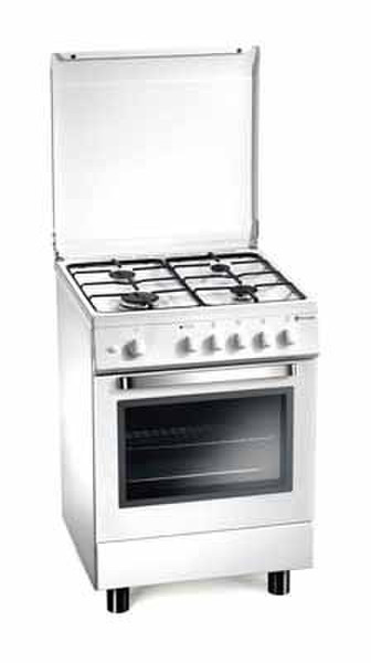 Tecnogas D 52 WS Freestanding Gas hob White cooker