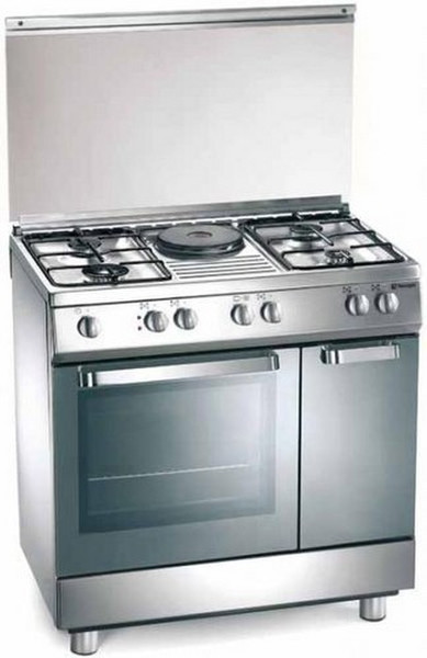 Tecnogas D 821 NXS Freestanding Combi hob A Stainless steel cooker