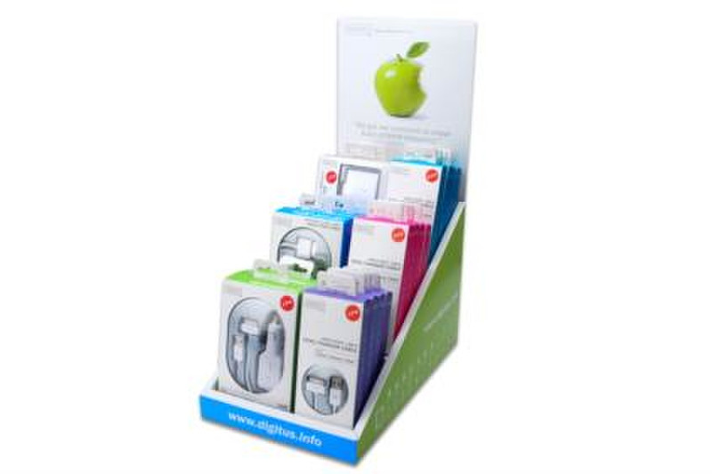 ASSMANN Electronic Apple counter Пластик Зеленый, Белый настольный канцелярский лоток