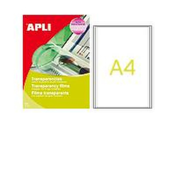 APLI 01062 Прозрачный наклейка для принтеров