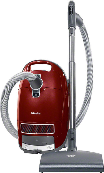 Miele S 8930 + SEB 217 Zylinder-Vakuum 4.5l 2200W Rot