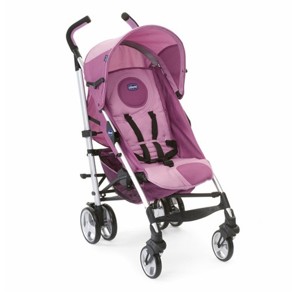 Chicco Lite Way Puset Lightweight stroller 1место(а) Черный, Розовый, Нержавеющая сталь