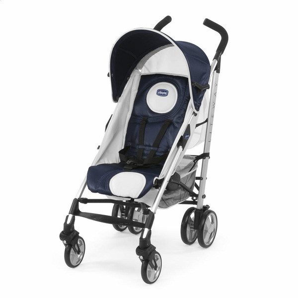 Chicco Lite Way Puset Lightweight stroller 1место(а) Черный, Синий, Нержавеющая сталь, Белый