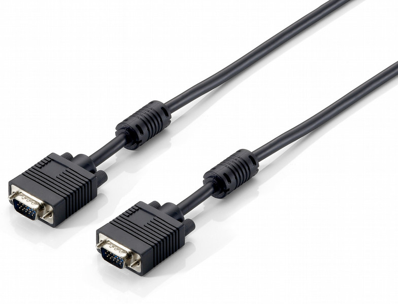 Equip VGA/VGA 3.0m 3m VGA (D-Sub) VGA (D-Sub) Black VGA cable