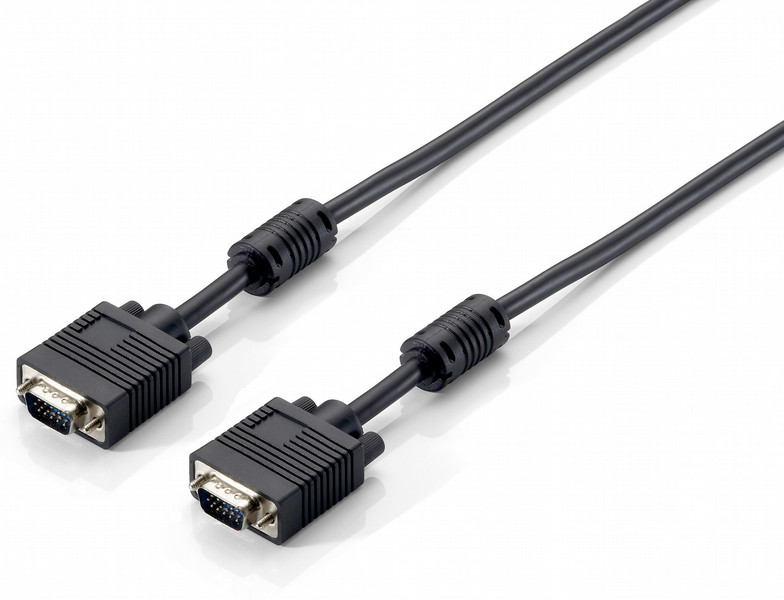 Equip VGA/VGA 10m 10m VGA (D-Sub) VGA (D-Sub) Black VGA cable