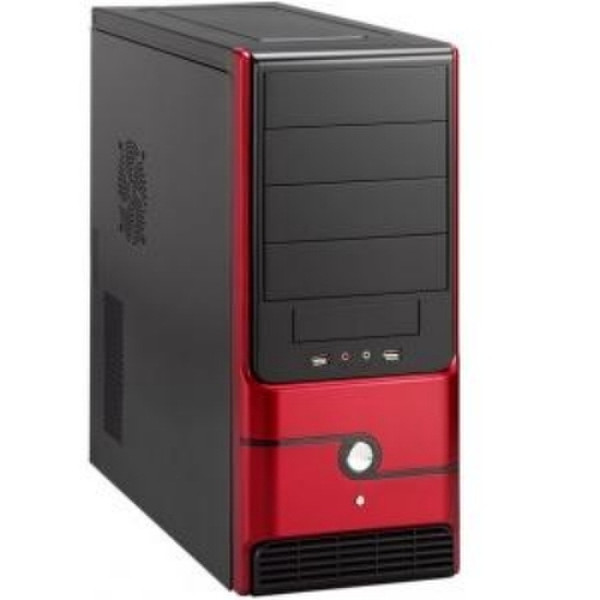 3free 3F-320/201C Midi-Tower Black,Red computer case