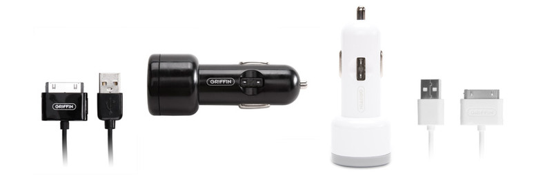 Griffin PowerJolt for iPhone Auto Black mobile device charger