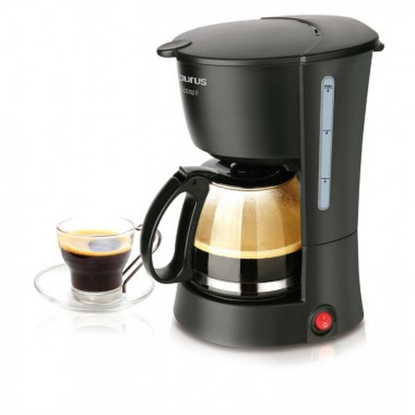 Taurus Verona 6 Drip coffee maker 6cups Black