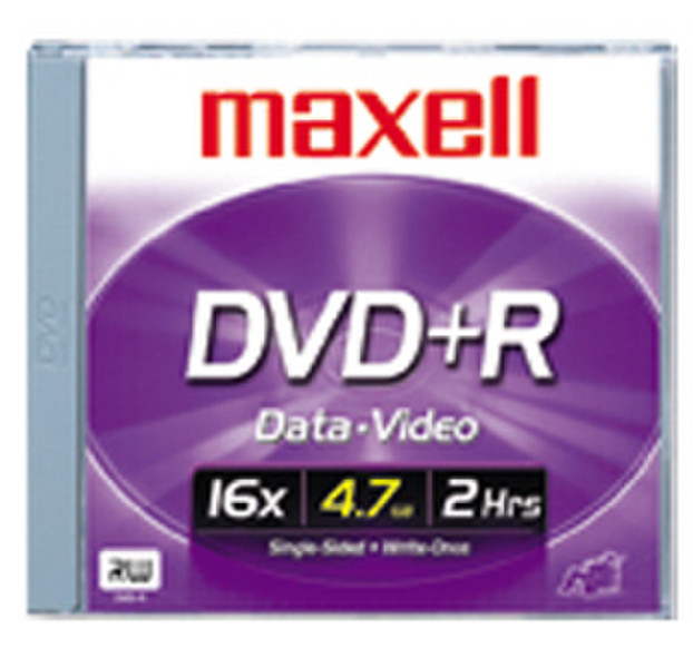 Maxell DVD+R Jewel Case 5 Pack