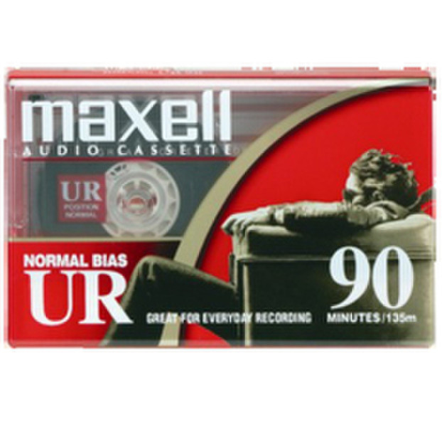 Maxell UR 90 Audio Cassette 5 Pack Audio сassette 90мин 5шт