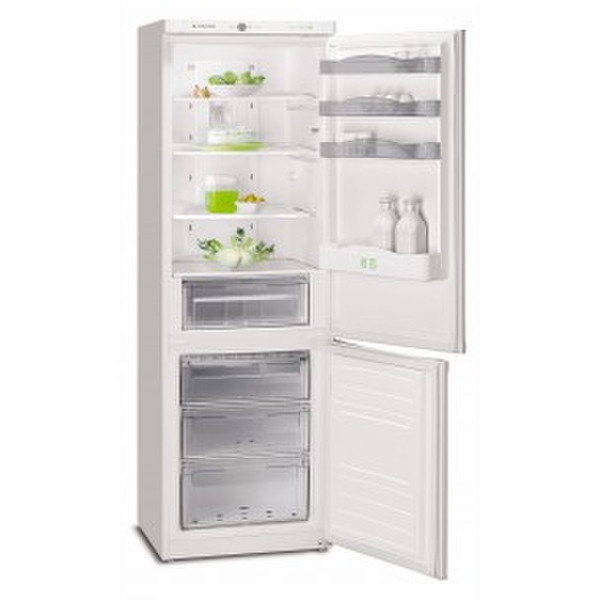 Aspes AC1852NF freestanding 219L 72L A+ White fridge-freezer