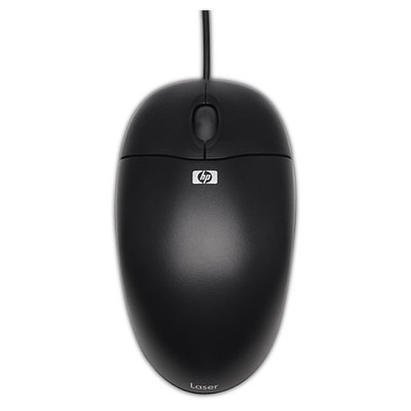 HP GW405UT USB Лазерный Для обеих рук Черный компьютерная мышь