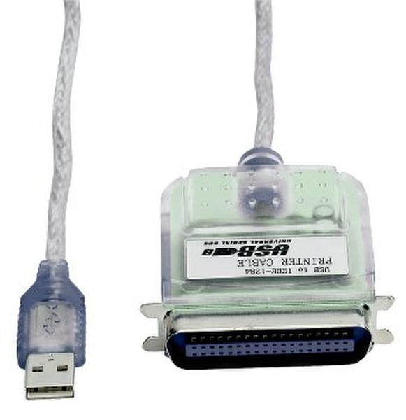 Addison USB 1.1 to parallel printer adapter cable interface/gender adapter