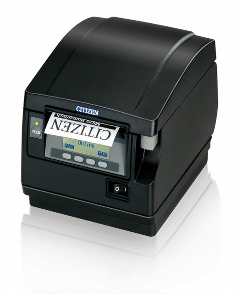 Citizen CT-S851 direct thermal POS printer Black