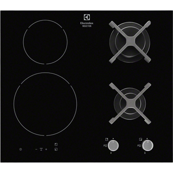 Electrolux EGD6572NOK Eingebaut Kombi Schwarz Kochfeld