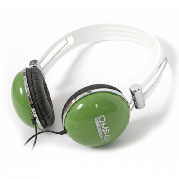 Omega FH0900G Binaural Kopfband, Nackenband Grün Mobiles Headset