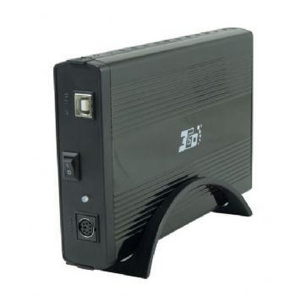 3GO HDD35US Черный кейс для жестких дисков
