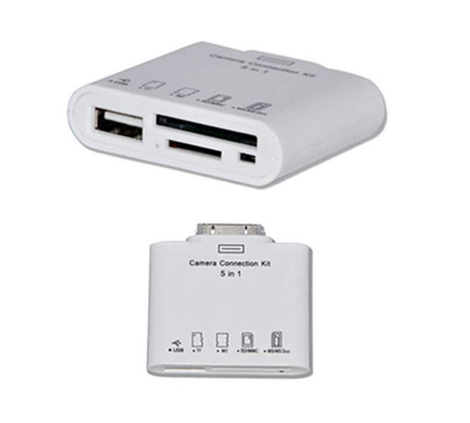 3GO ICONKIT USB 2.0 Белый устройство для чтения карт флэш-памяти