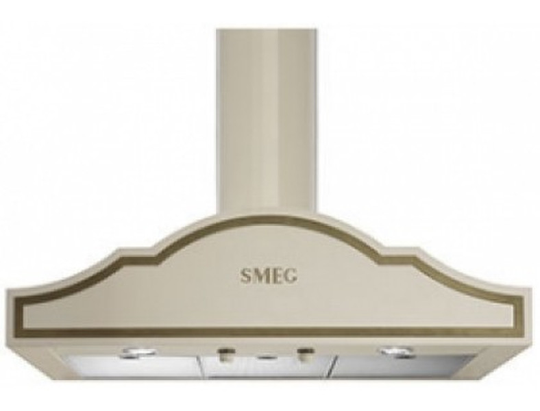 Smeg KC90PO Wall-mounted 730m³/h Cream cooker hood