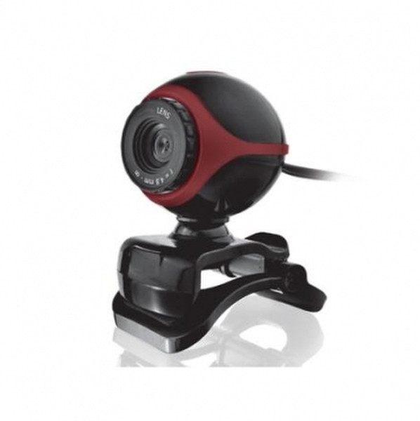 Omega OUW10BR 0.3MP 1280 x 960pixels USB 2.0 Black,Red webcam