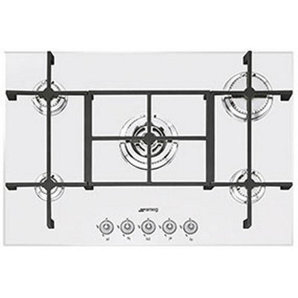 Smeg PV750B built-in Gas White hob