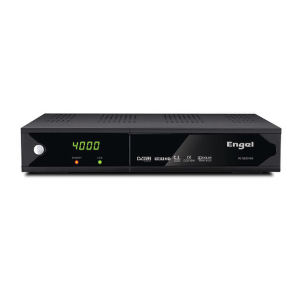 Engel Axil RC5320HD Satellite Black TV set-top box