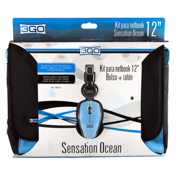 3GO Sensation Ocean 16Zoll Messenger case
