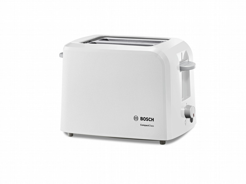Bosch TAT3A011 2slice(s) 980W White toaster