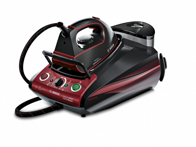 Bosch TDS373110P 1500W 1.4L Black,Red steam ironing station