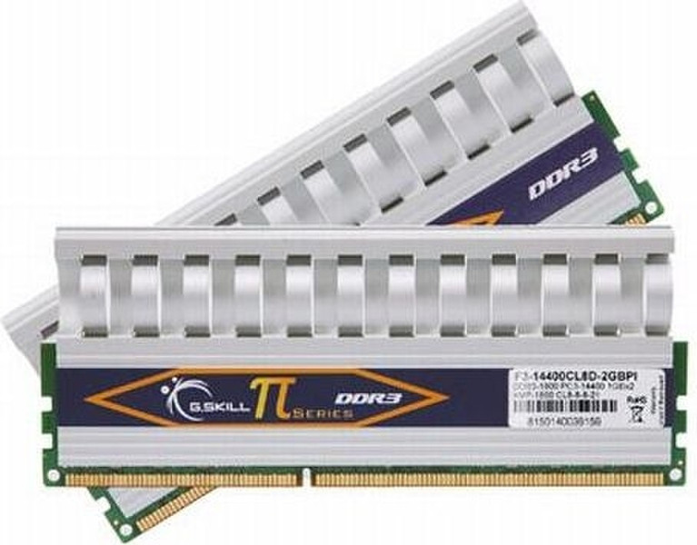 G.Skill DDR3 PC 14400 CL8 2GB-Kit Pi-Serie 2GB DDR3 1800MHz memory module