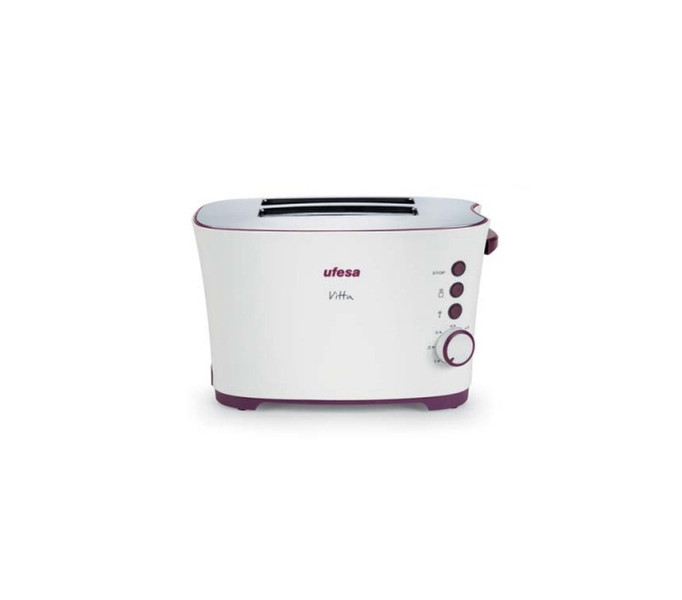 Ufesa TT7500 2slice(s) 850W Weiß Toaster