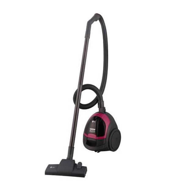 LG VC1016NNTQ Cylinder vacuum 1600W Black,Pink vacuum