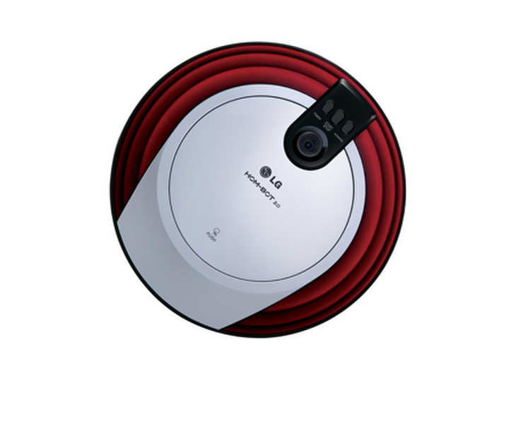 LG VR6140LV Bagless 0.4L Red robot vacuum