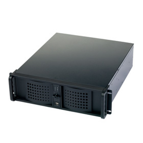 Fantec TCG-3830KX07-1 Rack Black computer case